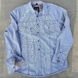 DRILL MENS BUTTON-DOWN SHIRT SZ XL